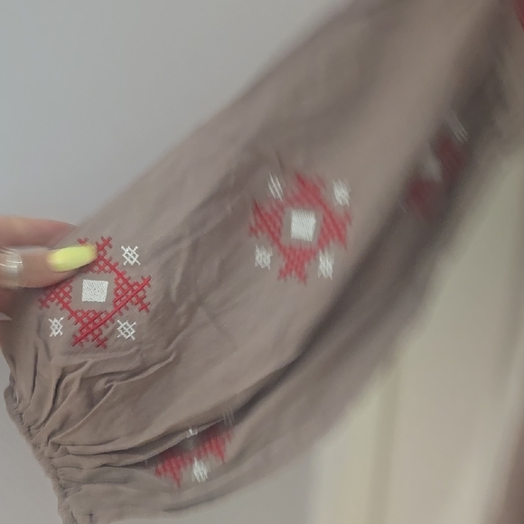 HAYDEN WOMENS SIZE S Brown and Pink Dress NWT - Picture 6 of 8